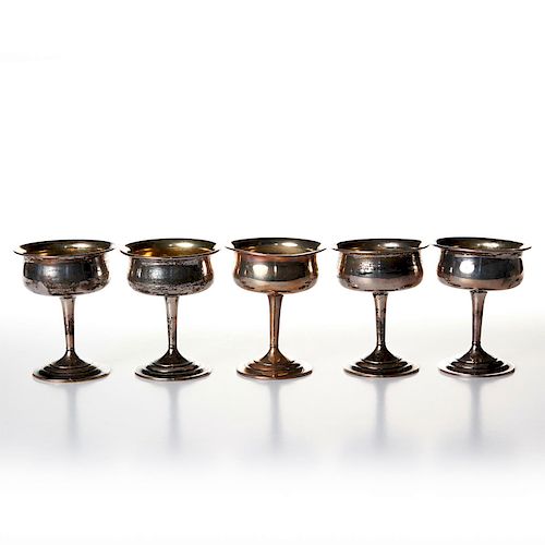 6 WEBSTER COMPANY STERLING SILVER