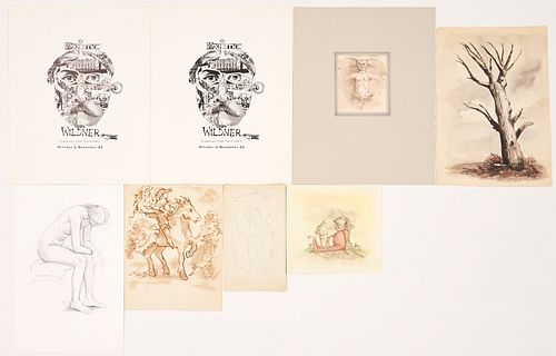 6 WERNER WILDNER WORKS ON PAPER