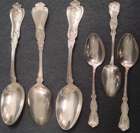 6 Whiting Violet sterling silver