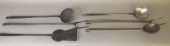 6 WROUGHT IRON HEARTHSIDE UTEN