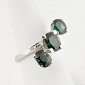 6.0 CTW SAPPHIRE, DIAMOND AND