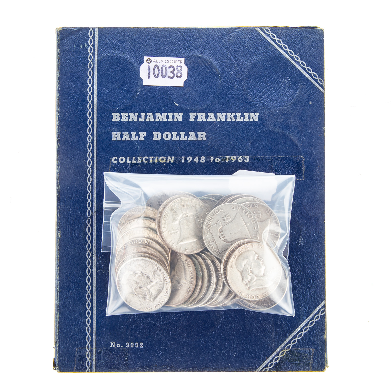 60 FRANKLIN HALF DOLLARS 26 in a