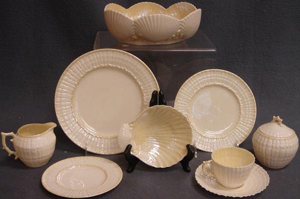 60 pc Belleek luncheon set c/o 12