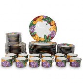 (60 PC) FITZ & FLOYD "CLOISONN