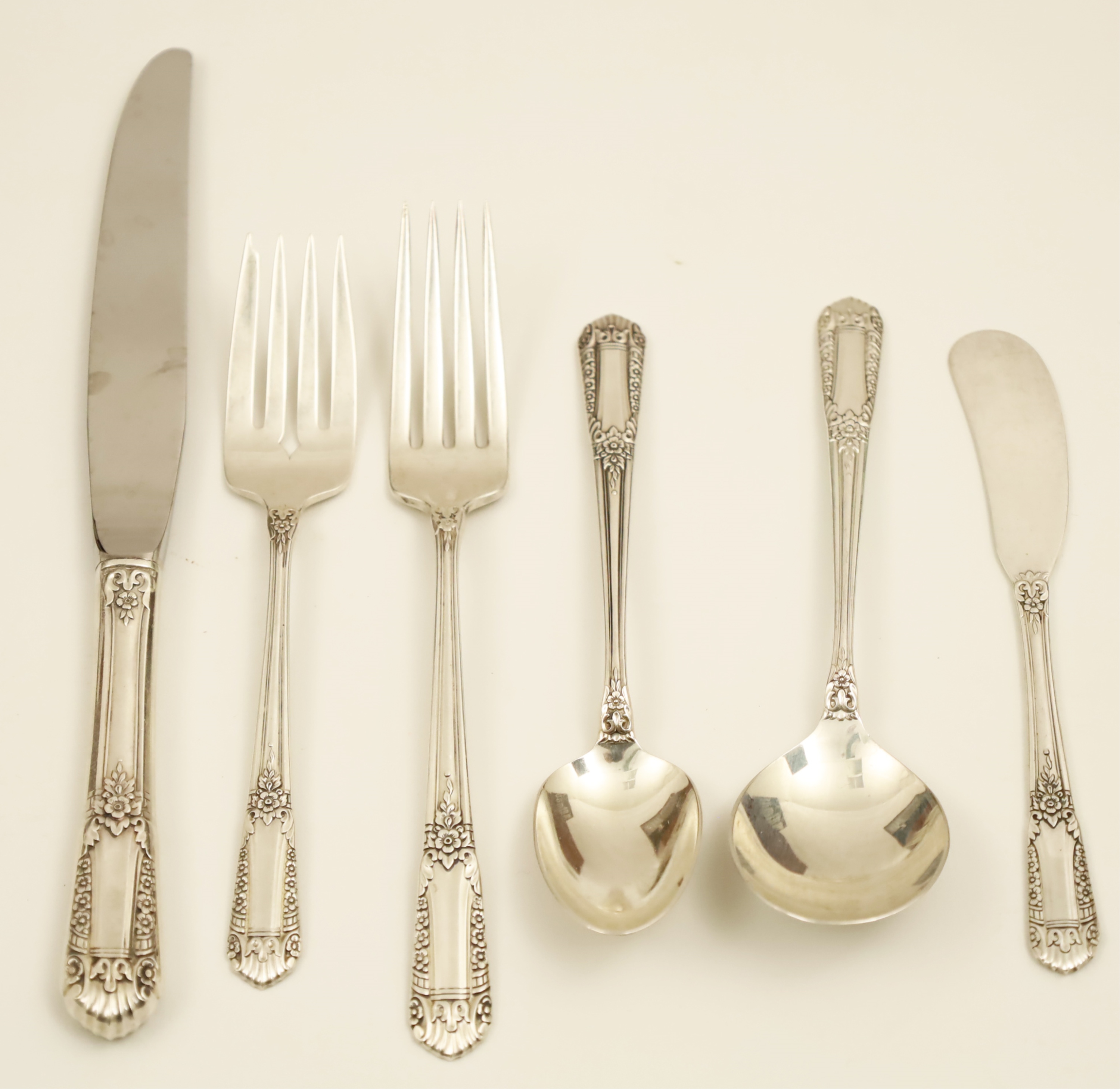 60 PC. LOT OF STERLING SILVER