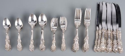 60 PCS FRANCIS I STERLING
