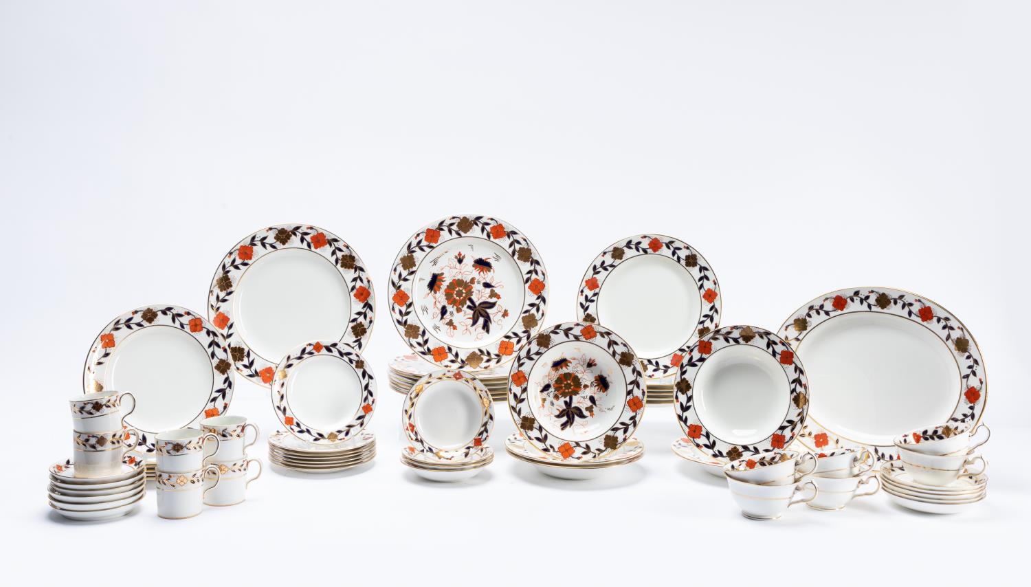 60 PCS ROYAL CROWN DERBY FOR