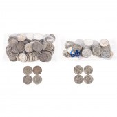 61 AU/BU MERCURY DIMES & 138 R