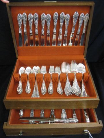 61 pc. Towle ''King Richard''