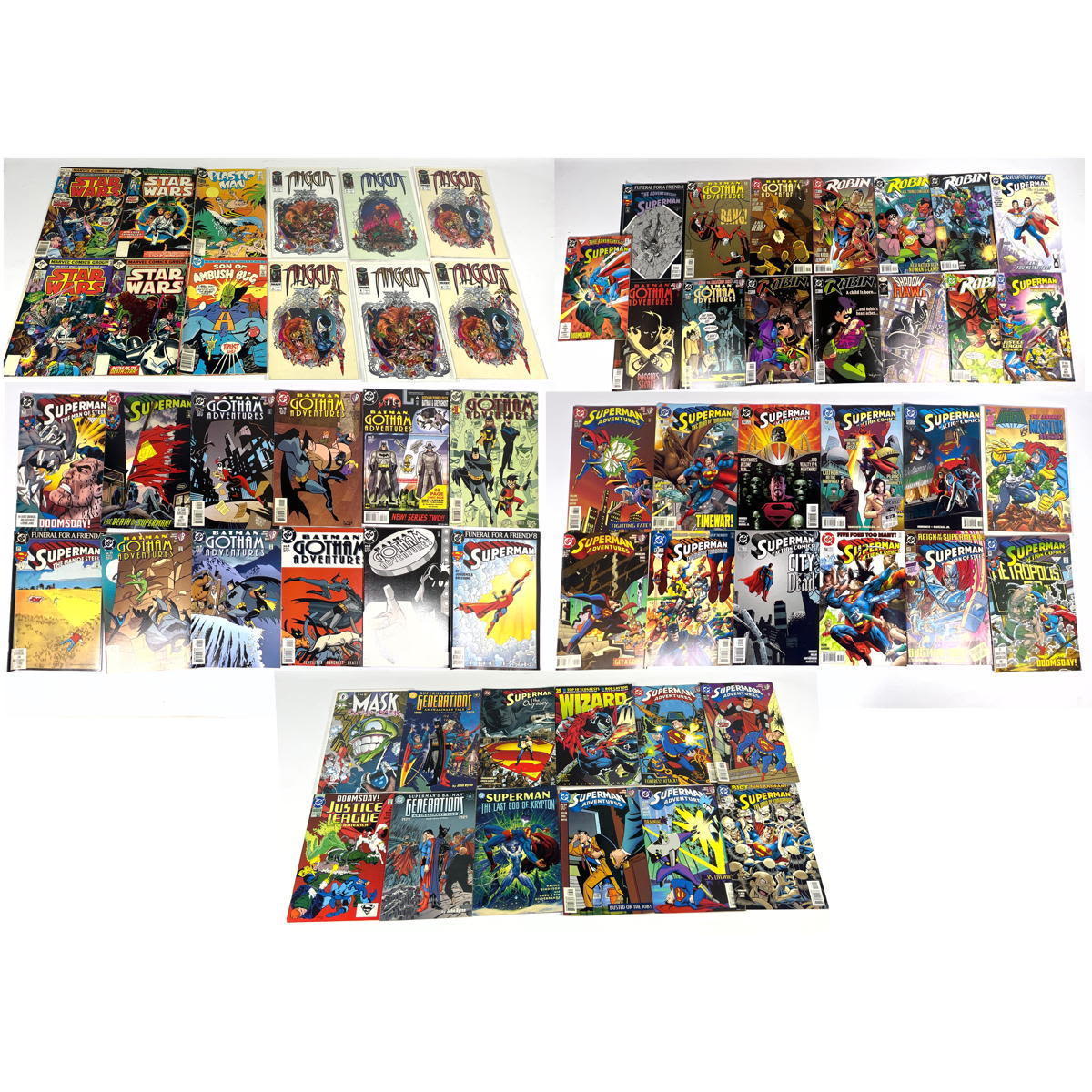 61pc Vintage Comics Lot. incl.