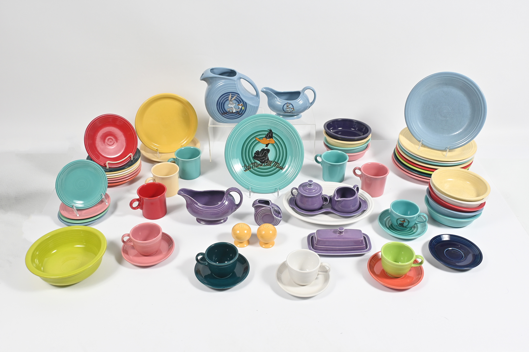 63 PC. FIESTAWARE INCLUDING