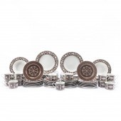 63 PCS, ONEIDA ROCKWOOD PATTER