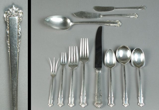 63 PIECE LUNT STERLING SILVER