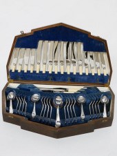 63 PIECE SHEFFIELD ENGLAND BOX