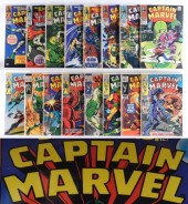 63PC MARVEL COMICS CAPTAIN MAR