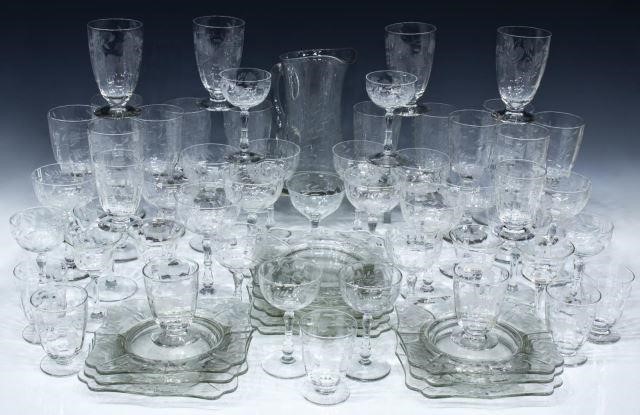 (64) AMERICAN ETCHED STEM &