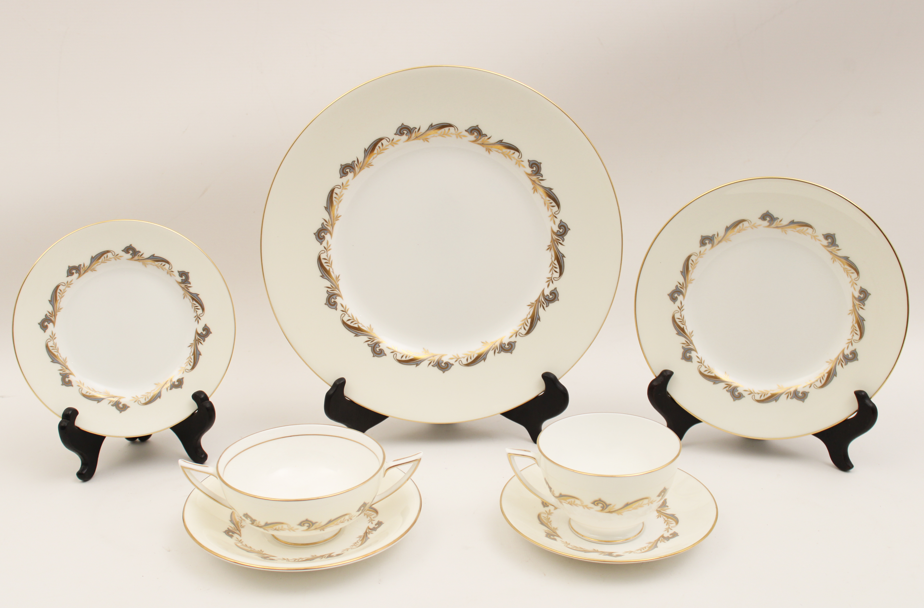 64 PC. LOT OF MINTON BONE CHINA