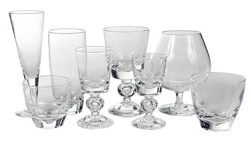 64 PIECE SET OF STEUBEN