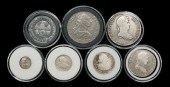 64 Spanish Colonial silver coi