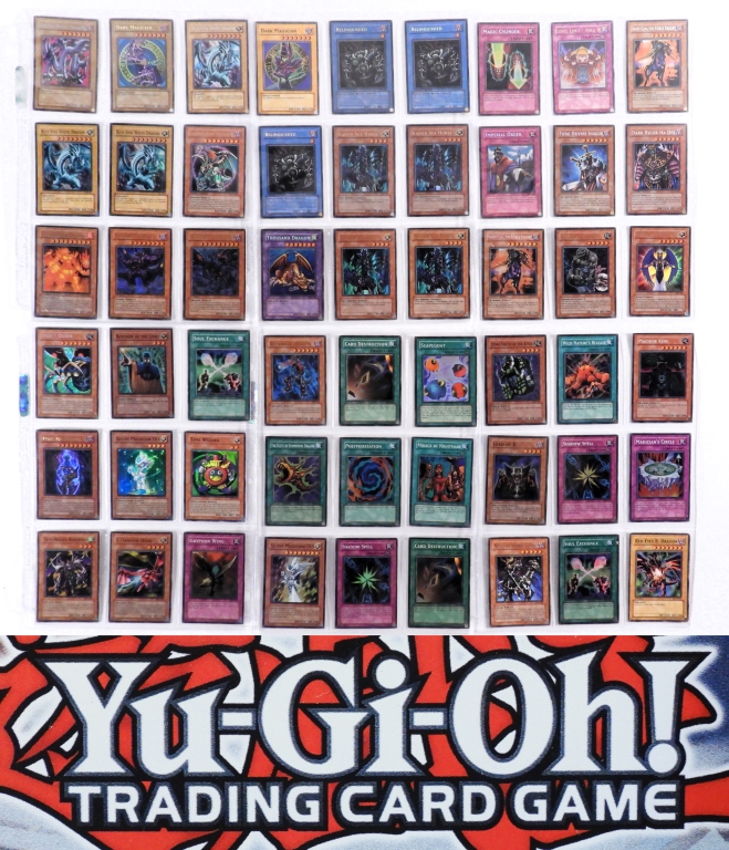 64PC YUGIOH HOLOGRAPHIC KEY TRADING