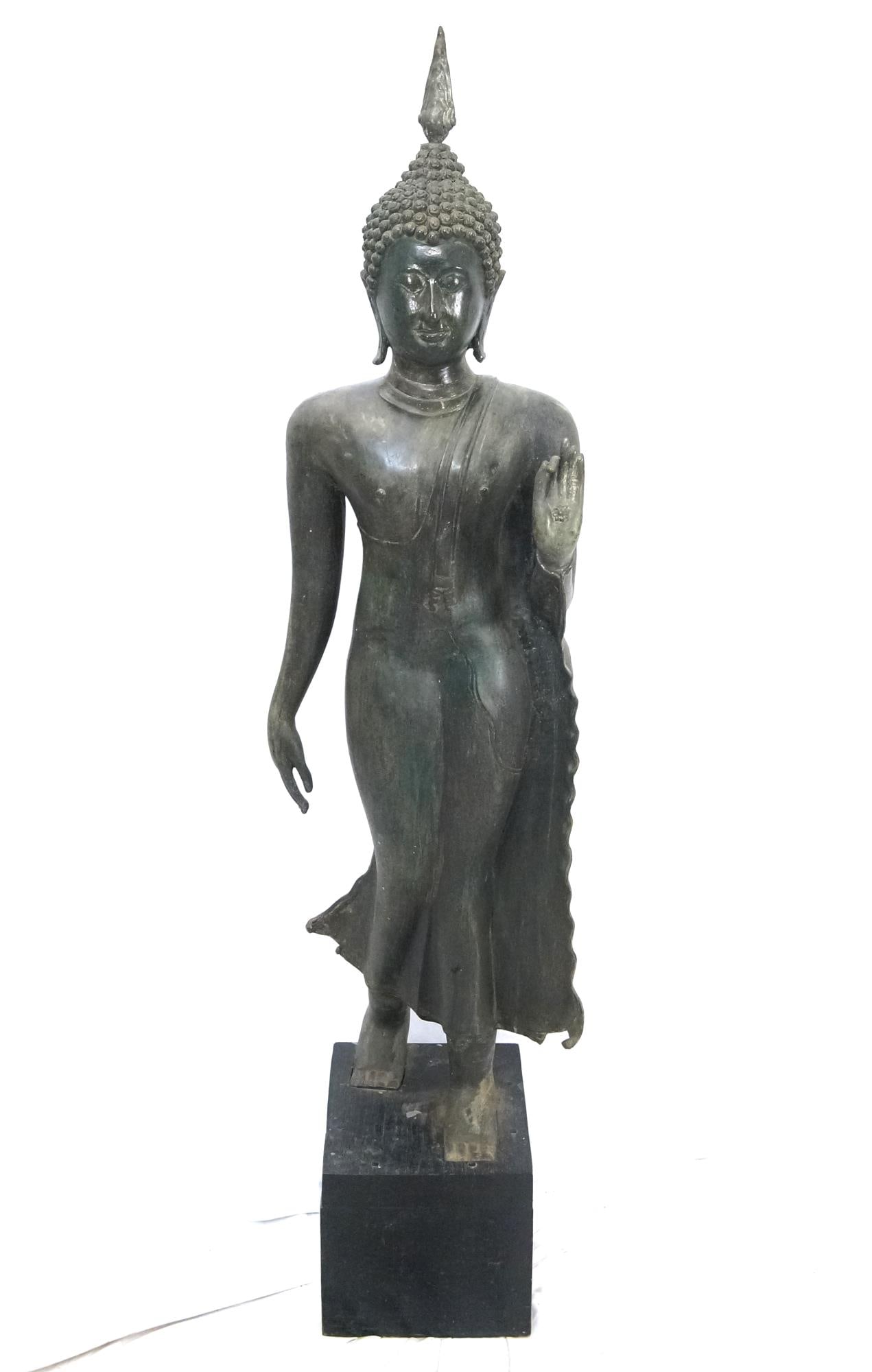 65" BRONZE WALKING SUKHOTHAI