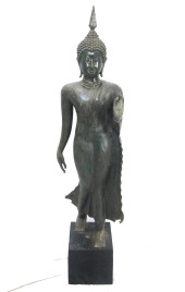65" BRONZE WALKING SUKHOTHAI B