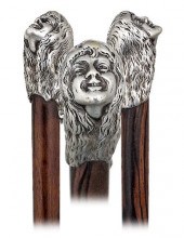 65. SILVER FIGURAL ART NOUVEAU