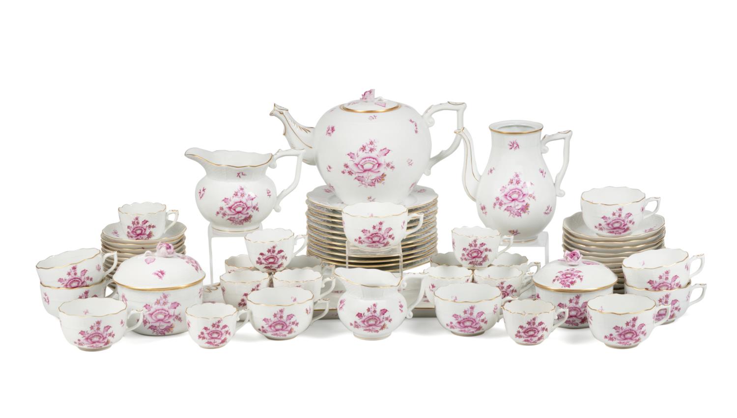 66PCS HEREND 'NANKING BOUQUET'