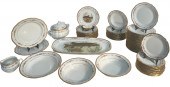 68 PCS. OF GOLD RIMMED FRENCH