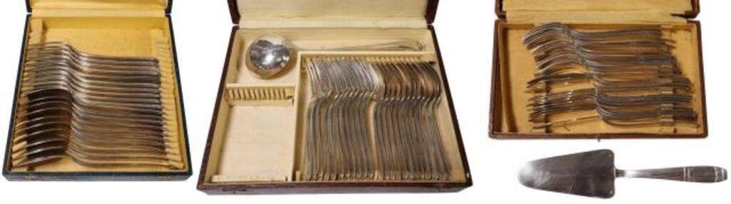 (69) ASSORTED FRENCH SILVERPLATE