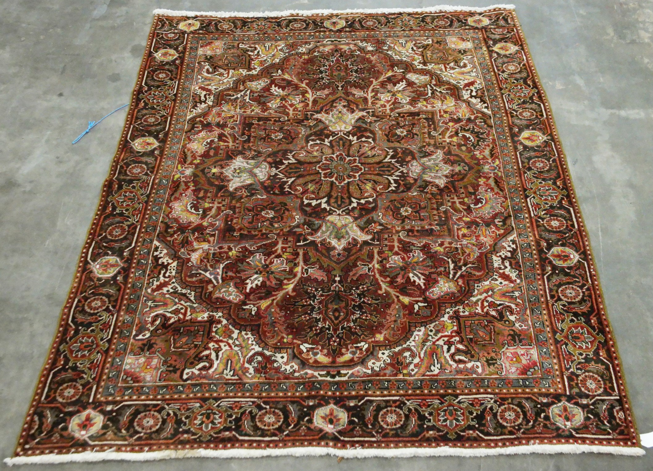 6'9" X 9'1" AHAR ORIENTAL RUG