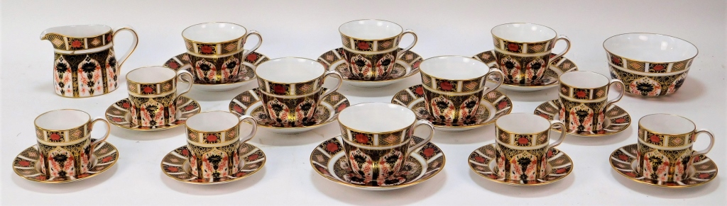 6EA ROYAL CROWN DERBY OLD IMARI TEA