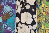 6lbs of Vintage Printed Linen