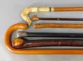 6PC AMERICAN WOOD DOG HANDLE C