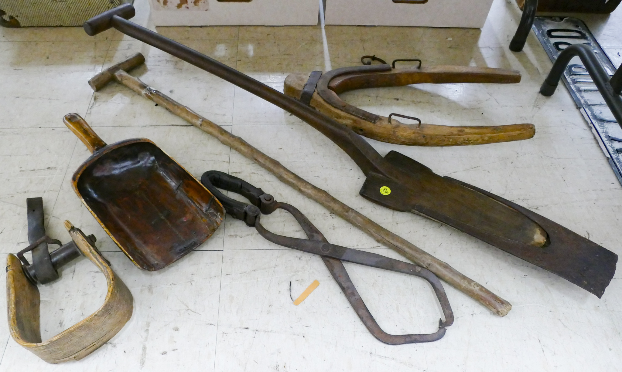 6pc Antique Primative Tools