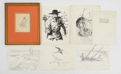 6PC ASSORTED AMERICAN ARTIST I