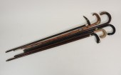 6PC ASSORTED CARVED WOOD CANES