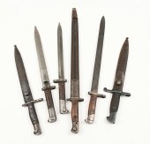 6PC. BAYONET LOT: To Include: