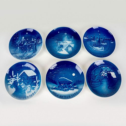 6PC BING AND GRONDAHL DECORATIVE