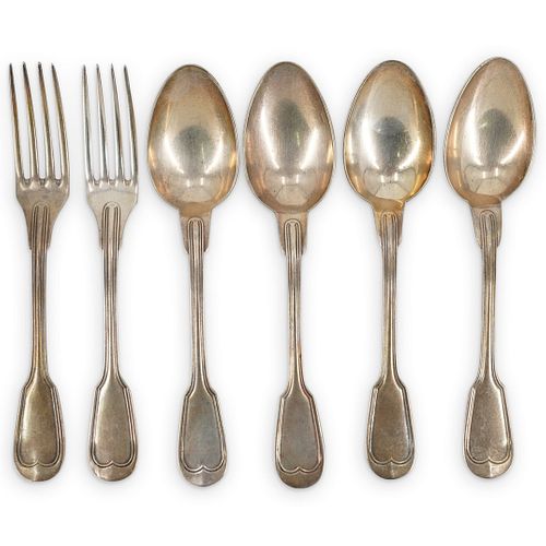 (6PC) CHRISTOFLE SILVERPLATE