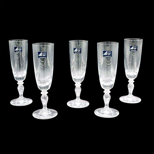 6PC CRISTALLERIA NUOVA VAV