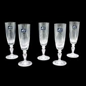 6PC CRISTALLERIA NUOVA VAV CRY