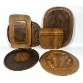 6pc Danish Modern Teak Table W