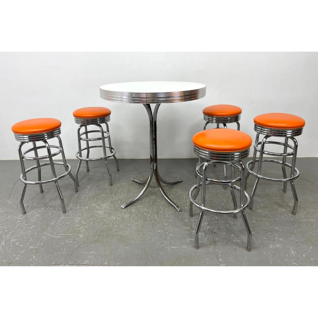 6pc Deco style Chrome style