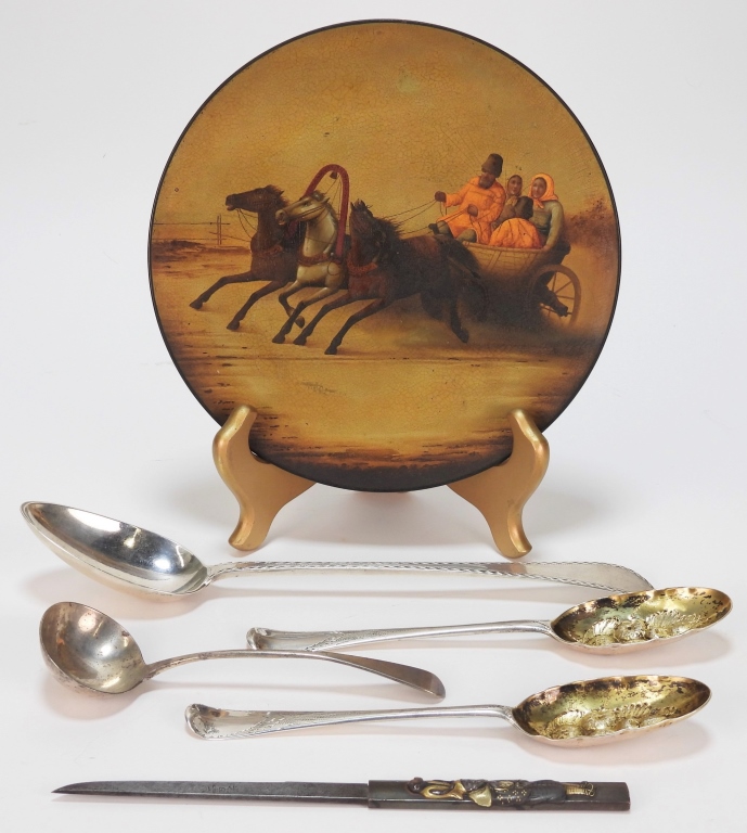 6PC EUROPEAN & JAPANESE PLATE &