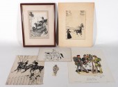 6PC FREDERICK T. CHAPMAN ILLUS