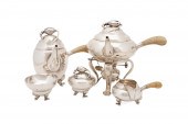 6PC G. JENSEN STERLING BLOSSOM