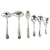 (6PC) GEORG JENSEN STERLING SI