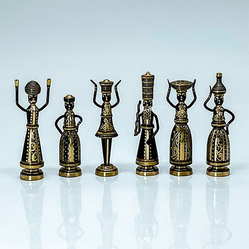 6PC HANS TEPPICH (ISRAEL 1904-1983)