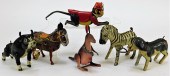 6PC JAPANESE LINEMAR ANIMAL TI